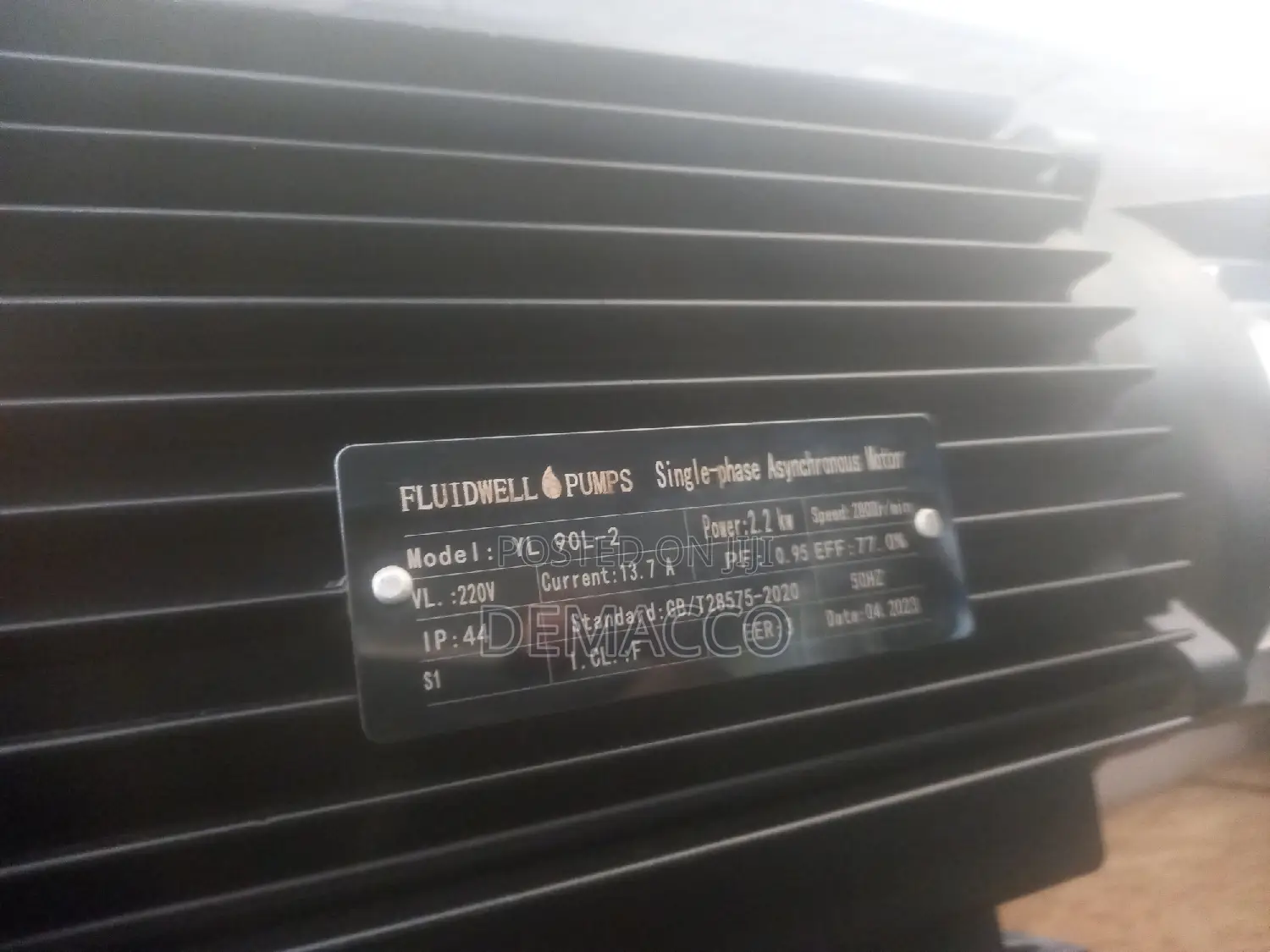 Vertical Pump Machine 1.5kw