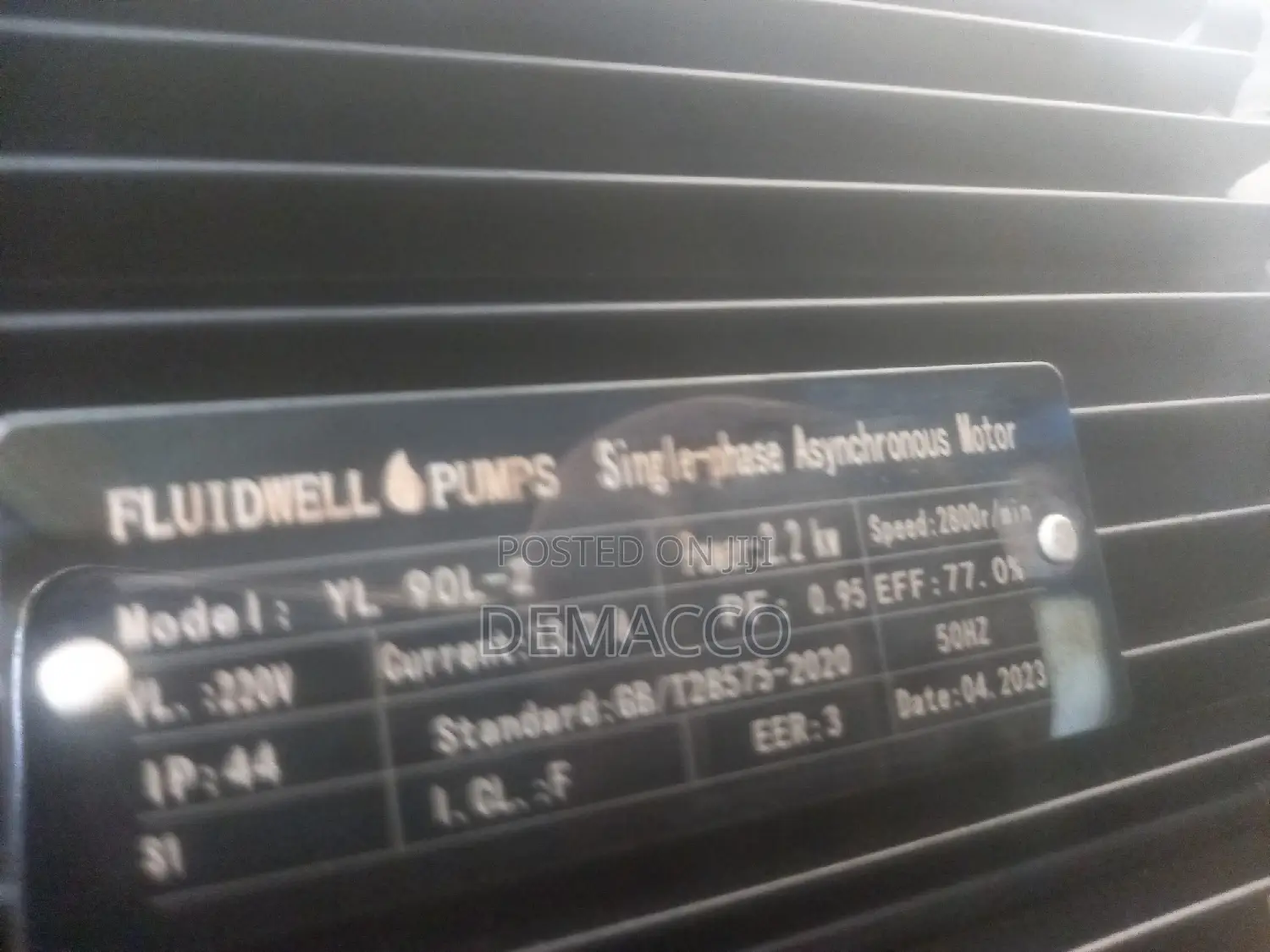Vertical Pump Machine 1.5kw