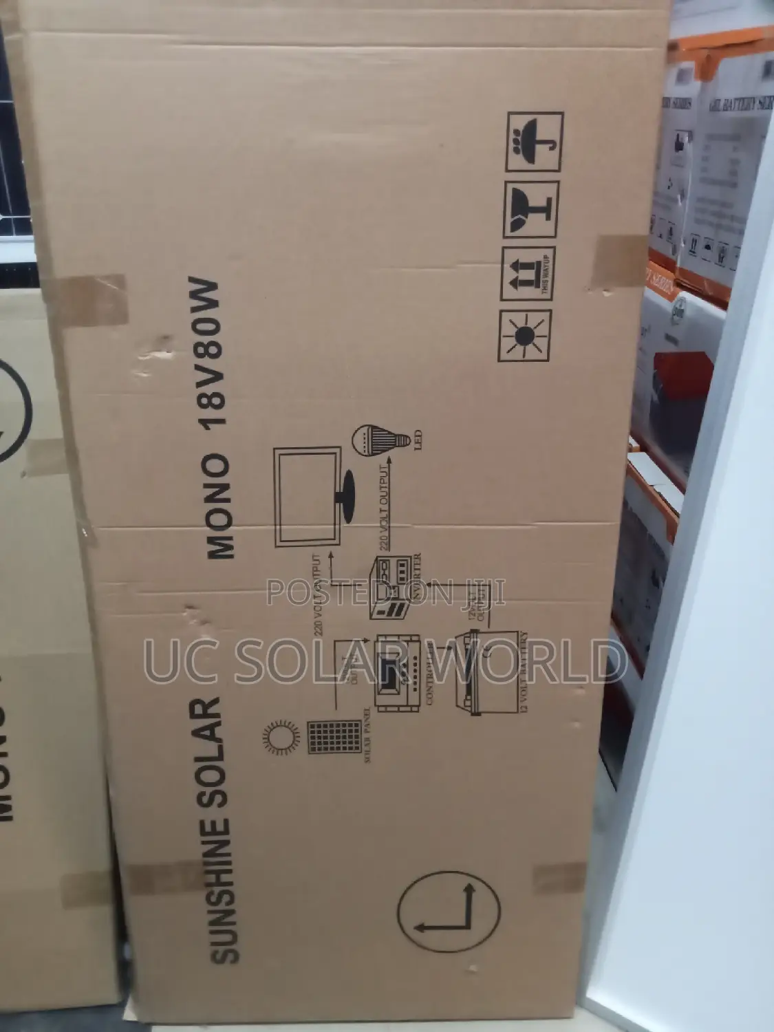 Sunshine Solar Panels 80w