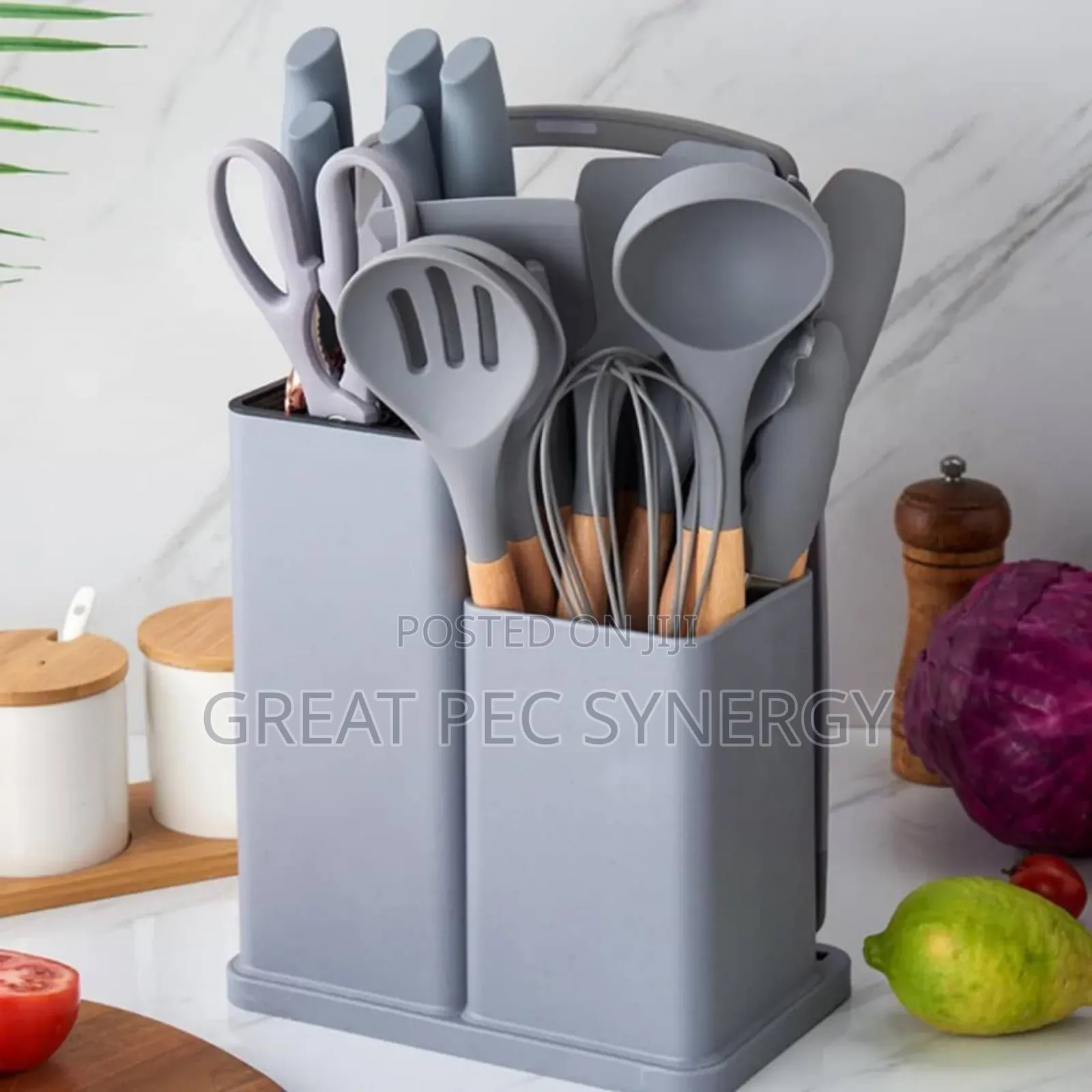 Kitchenware Set Silicone Spoon