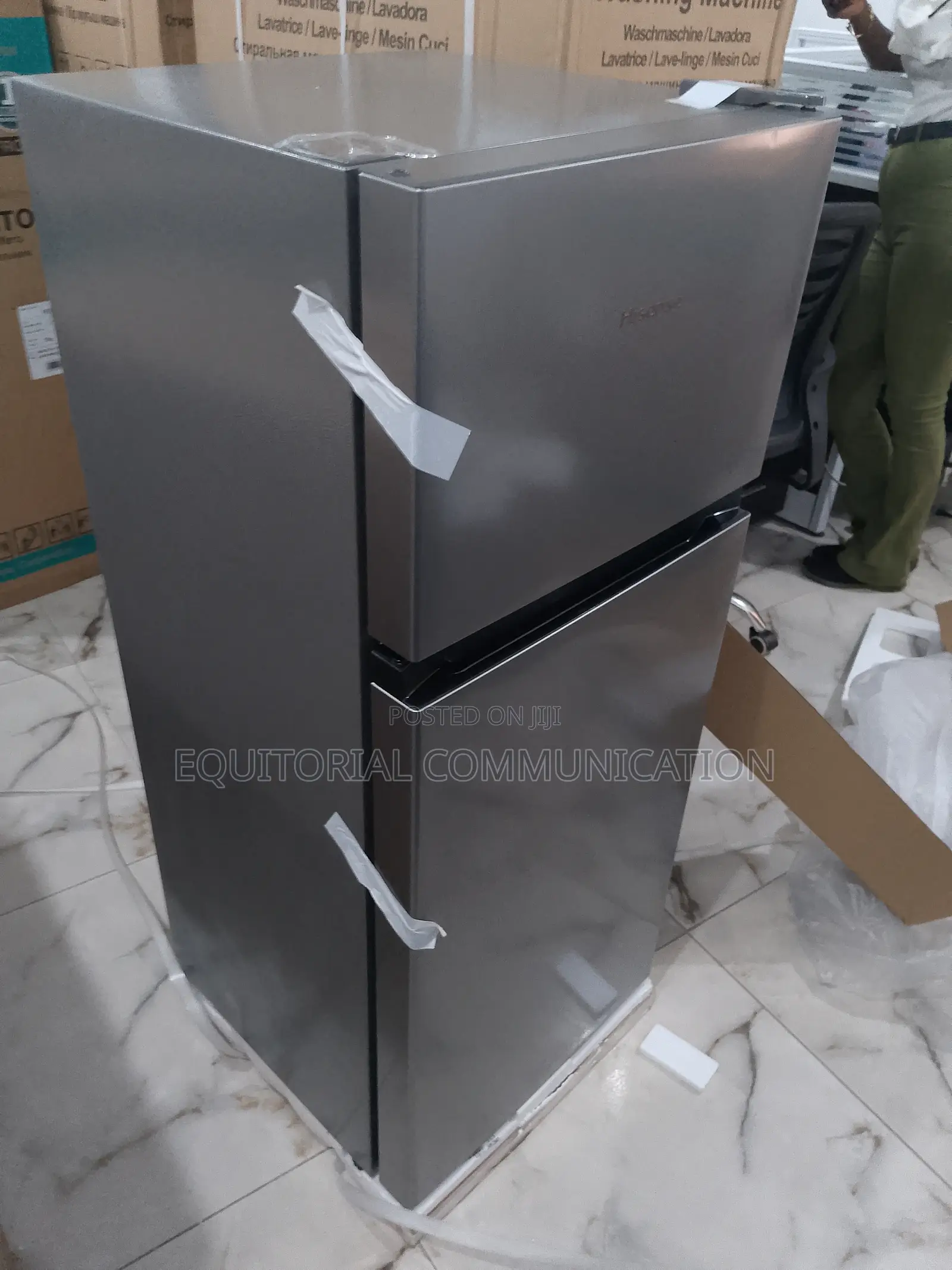 Trending 124litres Hisense Double Door Ref