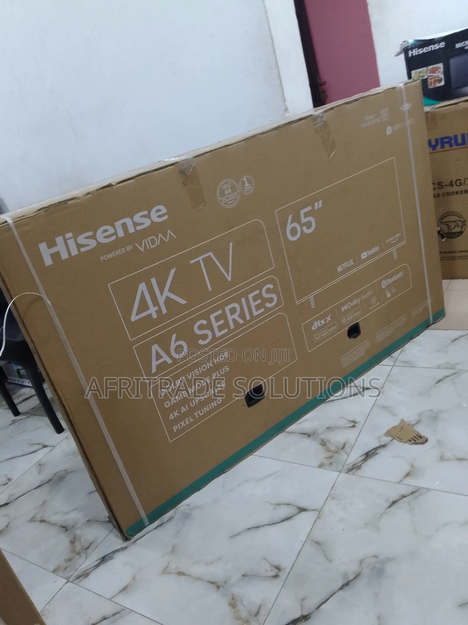 Efficient Hisense 65" Uhd Smart TV