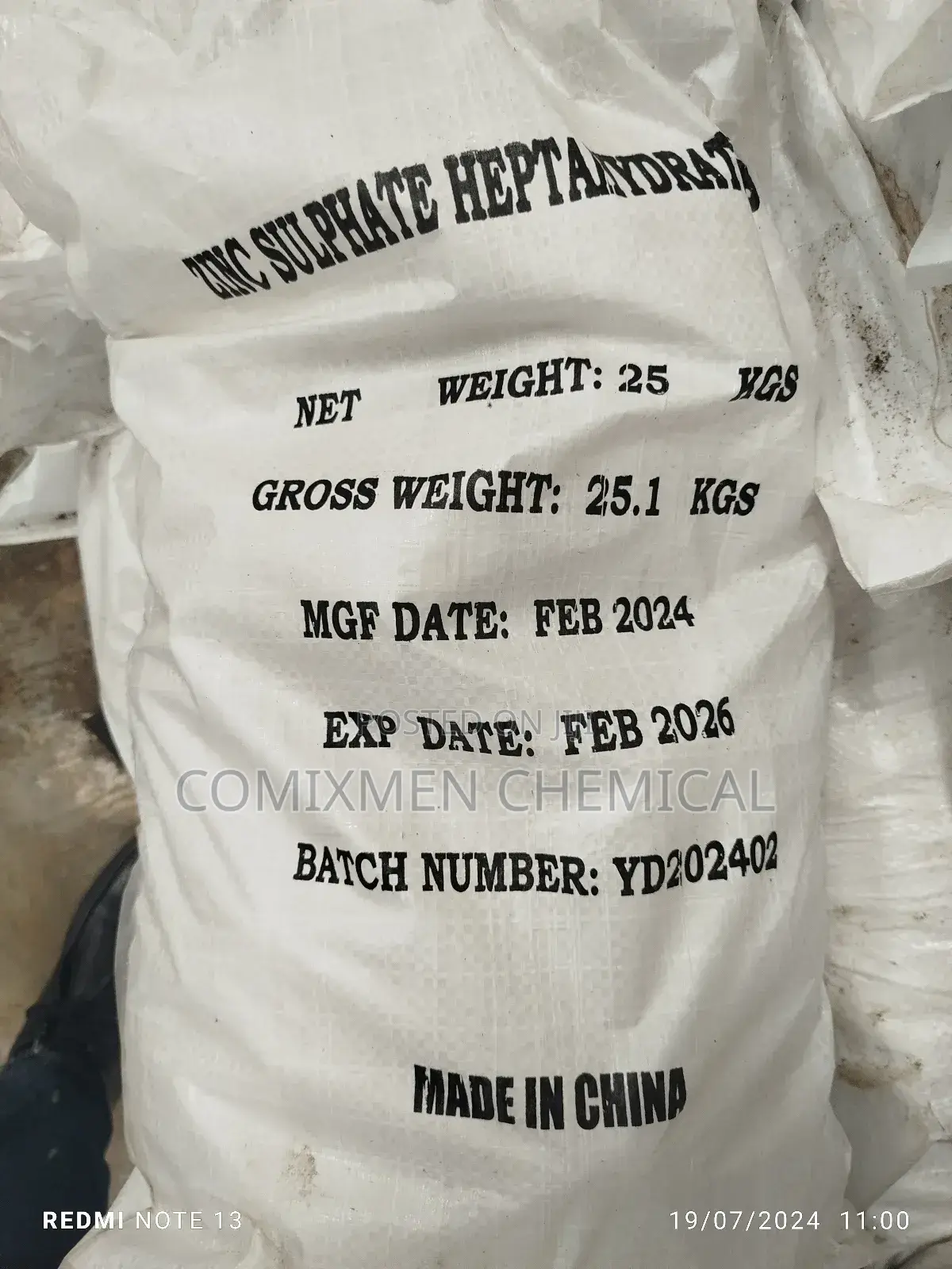 Zinc Sulphate