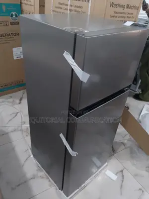 Standard Double Door Hisense 124litres Refrigerator