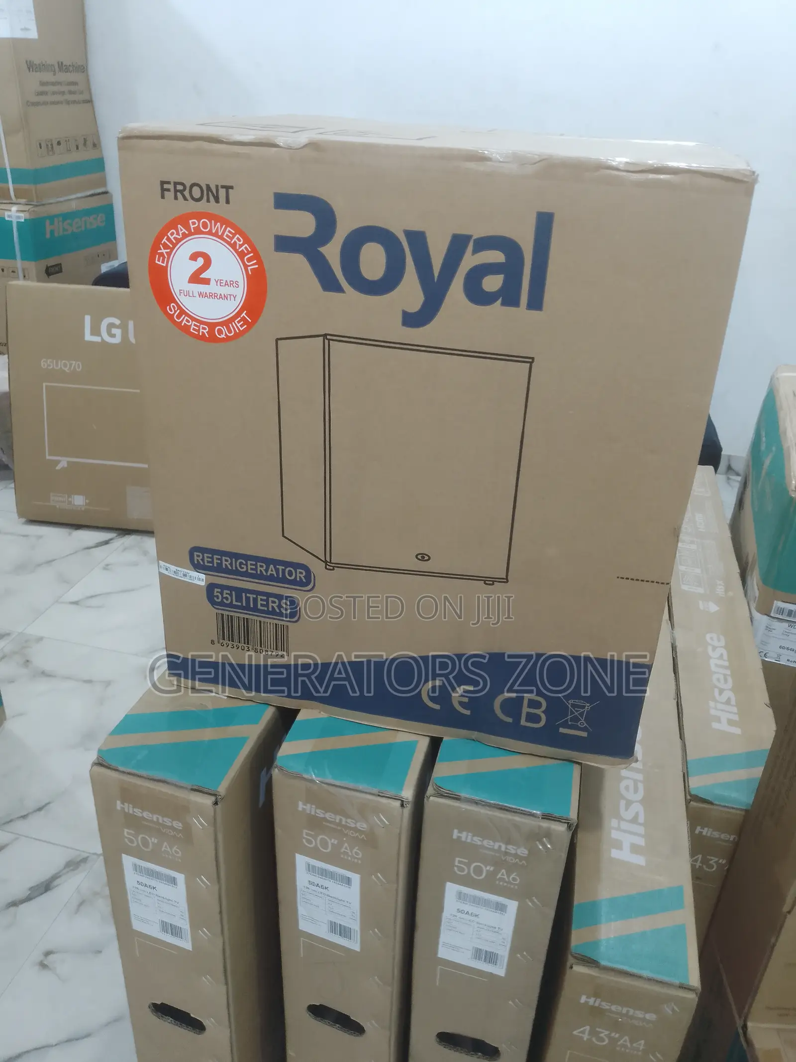 Energy Saving 45L Royal Bedside Refrigerator Rref55bf