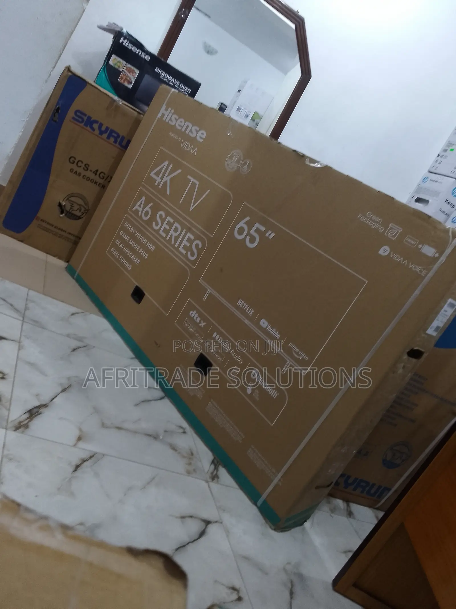65 Inches Hisense A6series Smart TV