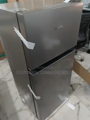 Active Hisense 124l Double Door Refrigerator Silver