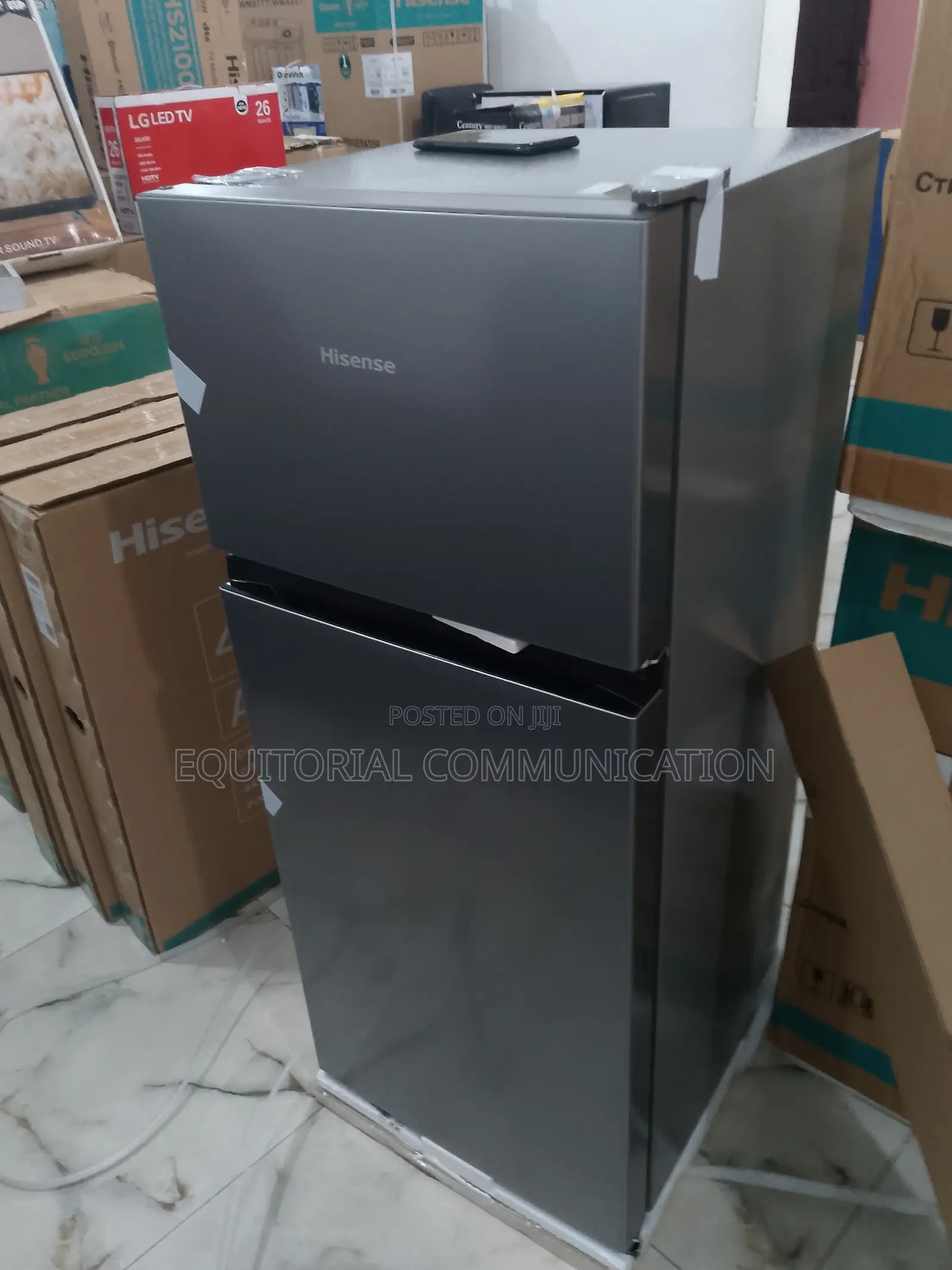 Current Selling Hisense 124litres Double Door Refrigerator