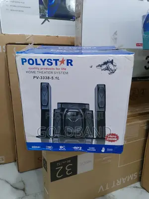 New Polystar Home Theater System (Pv-3338-5.1l)