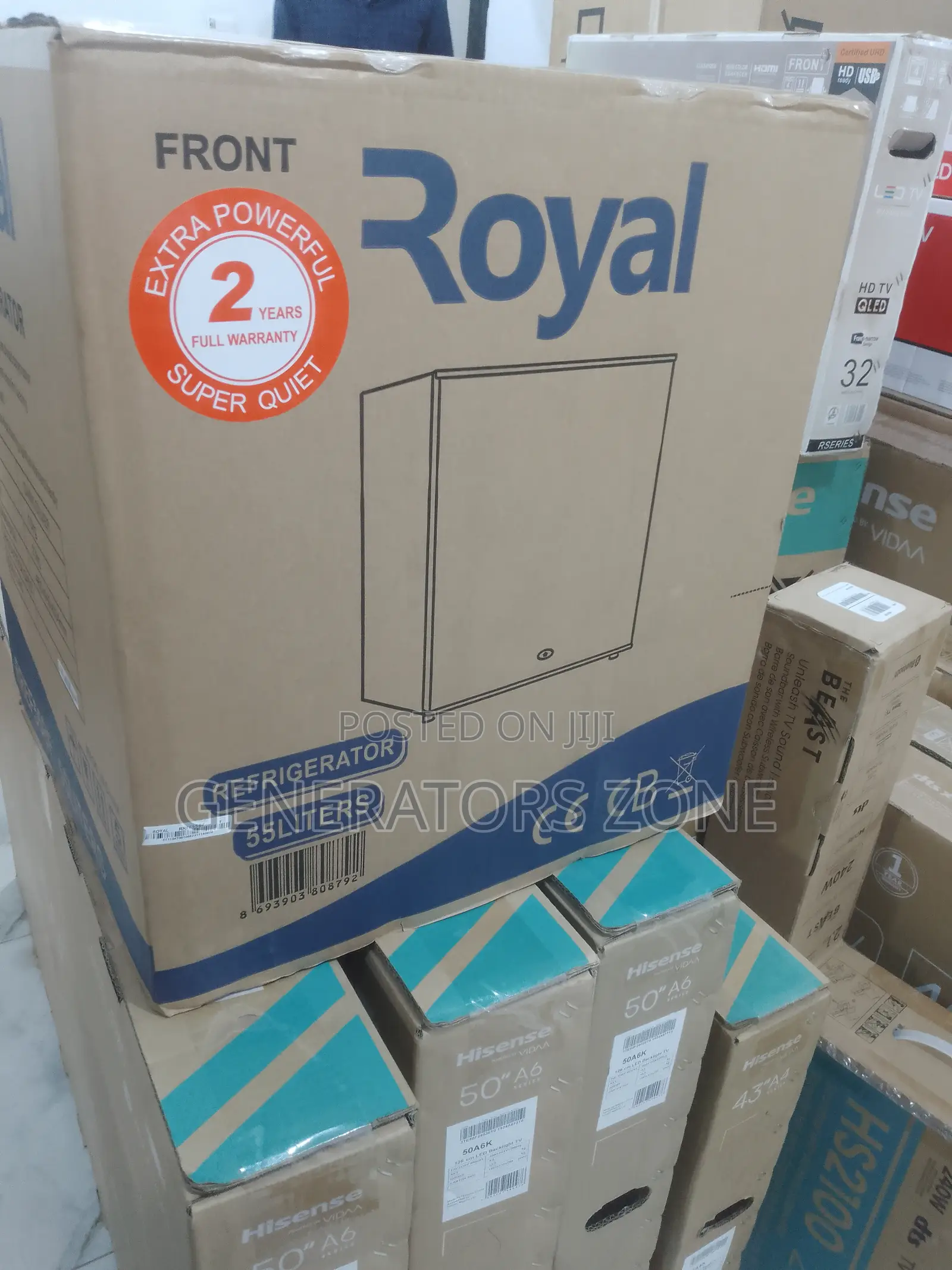 Quality Royal 45L Bedside Refrigerator Rref55bf
