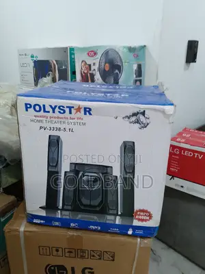 Premium Poly Star Pv-3338-5.1l Sound Bar System