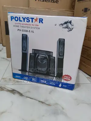Premium Poly Star Pv-3338-5.1l Sound Bar System