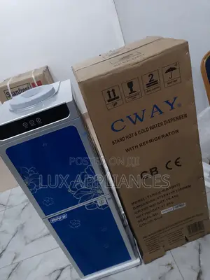 Cway Blue Double Door Dispenser