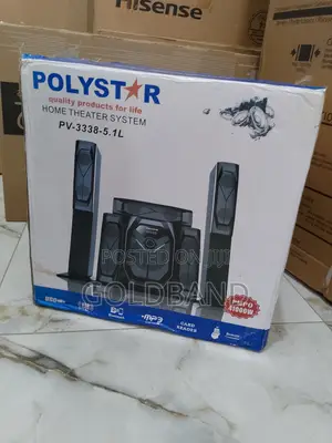 Very Loud Pv-3338-5.1l Polystar Sound Bar System