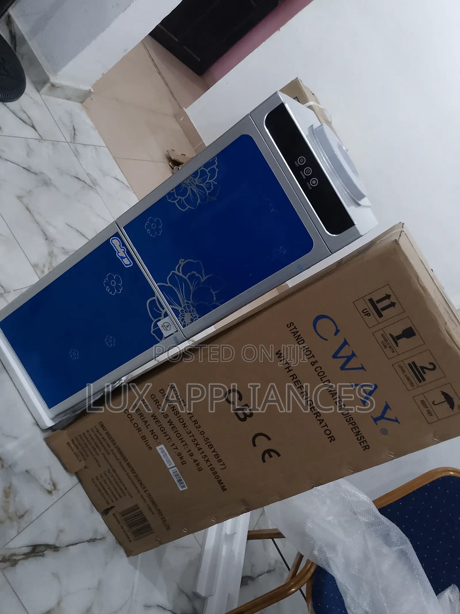 Portable Cway Blue Dispenser
