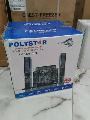 Original Pv-3338-5.1l Polystar Sound Bar System