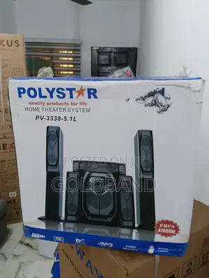 New Original Pv-3338-5.1l Poly Star Sound Bar System