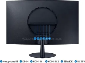 Samsung 27 Inch 1000R Curved 75hz Bezeless Monitor