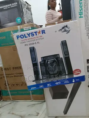 Best Authentic Pv-3338-5.1l Poly Star Sound Bar System