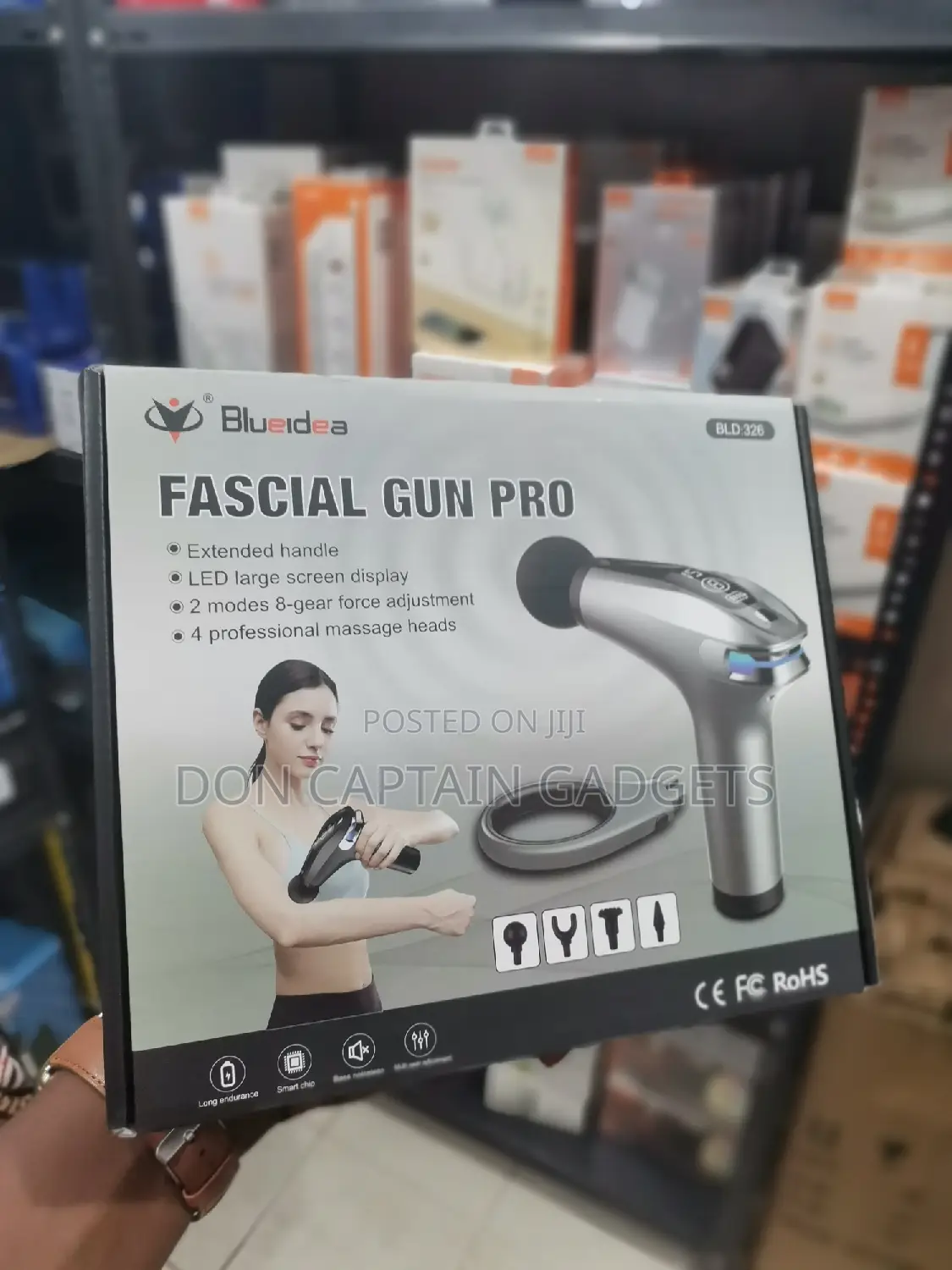 Massage Gun Vibrator Fascial Gun Pro