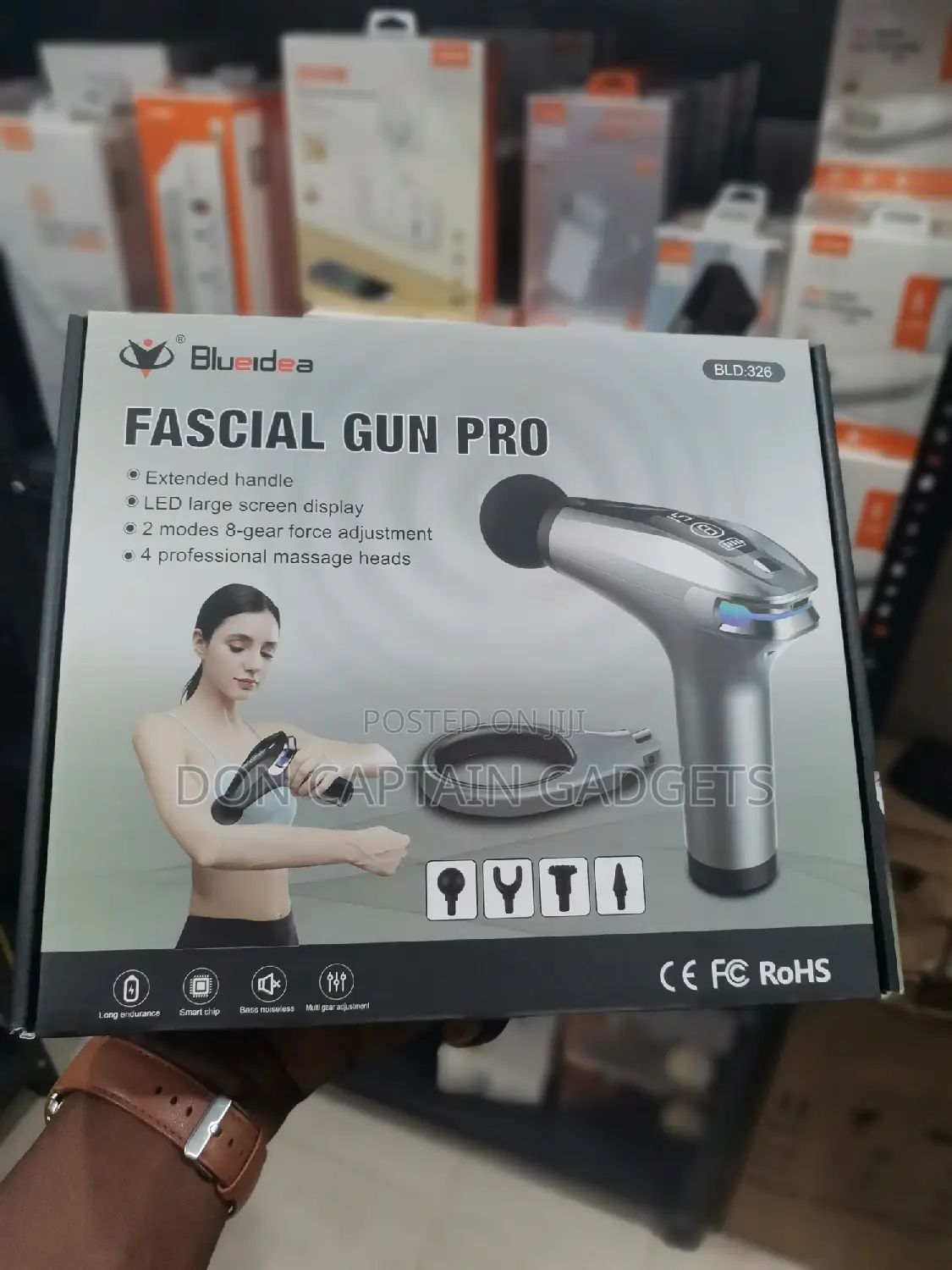Massage Gun Vibrator Fascial Gun Pro