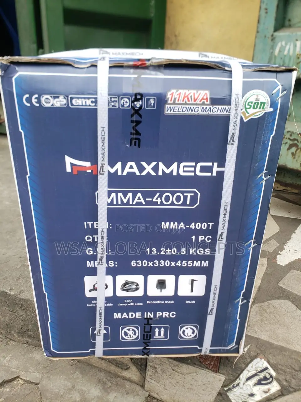 400 Amps Maxmech Welding Machine 11KVA