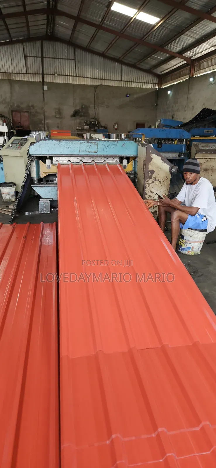 Long Span Tc Red 0.55mm