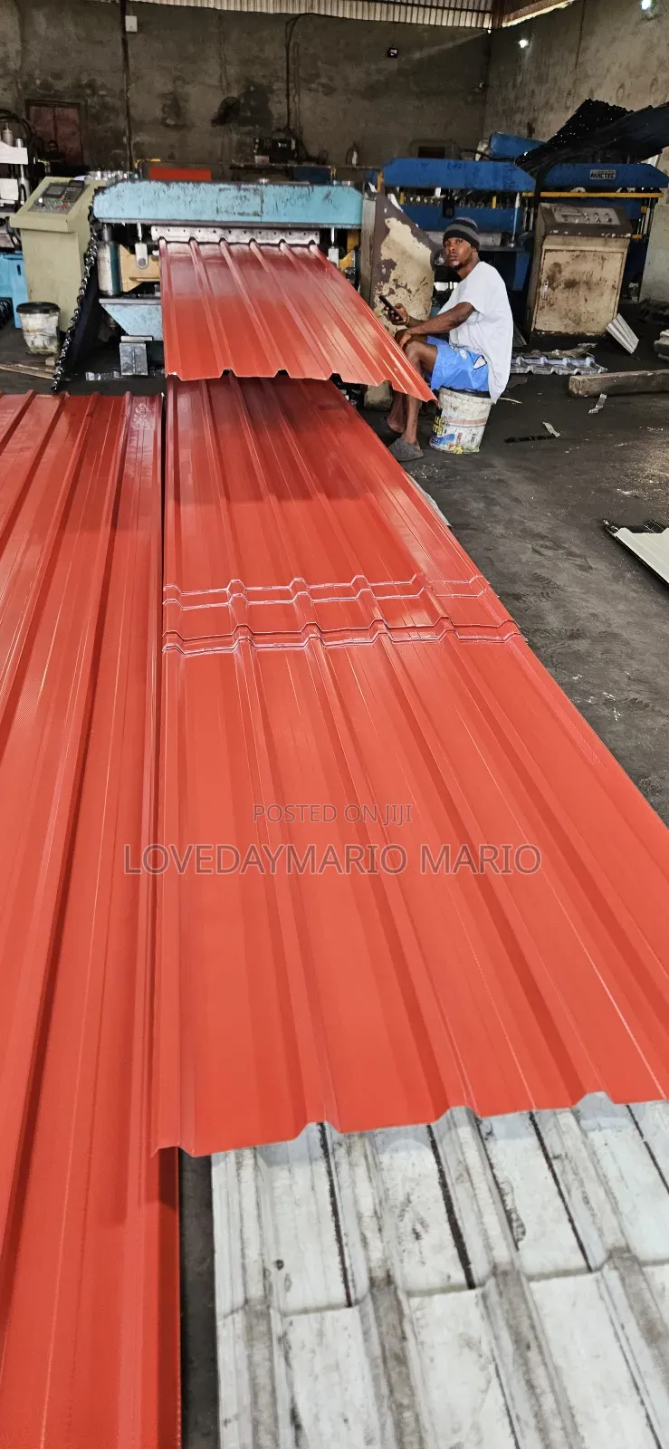 Long Span Tc Red 0.55mm