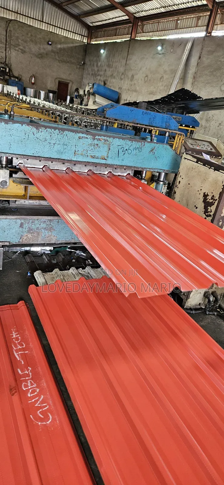 Long Span Tc Red 0.55mm