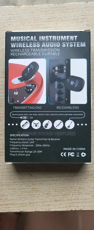 A8 Wireless Transmission for Your Guitar