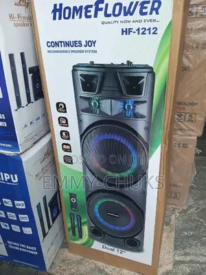 Powerful Homeflower Rechargeable Sound System
