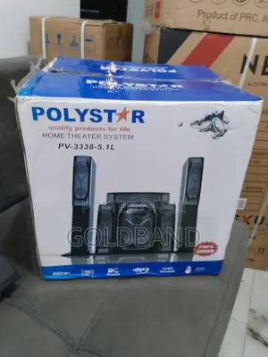 Very Strong Polystar Home Theater System "Pv-3338-5.1l"