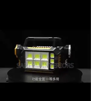 Solar Power Bank With Torch Light