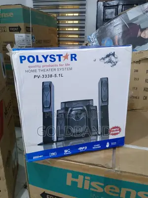 New Modern Poly Star Pv-3338-5.1l Sound Bar System