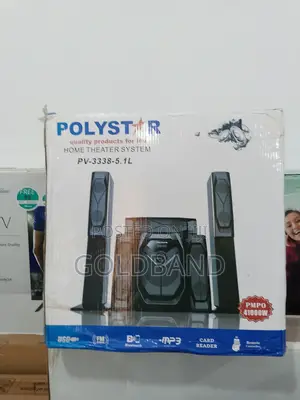 New Modern Poly Star Pv-3338-5.1l Sound Bar System