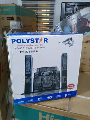 One-of-a-Kind Poly Star Pv-3338-5.1l Sound Bar System