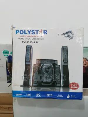 One-of-a-Kind Poly Star Pv-3338-5.1l Sound Bar System