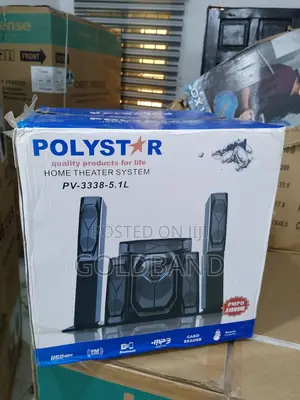 The Quality Grade Pv-3338-5.1l Poly Star Sound Bar System