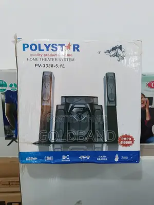 The Quality Grade Pv-3338-5.1l Poly Star Sound Bar System