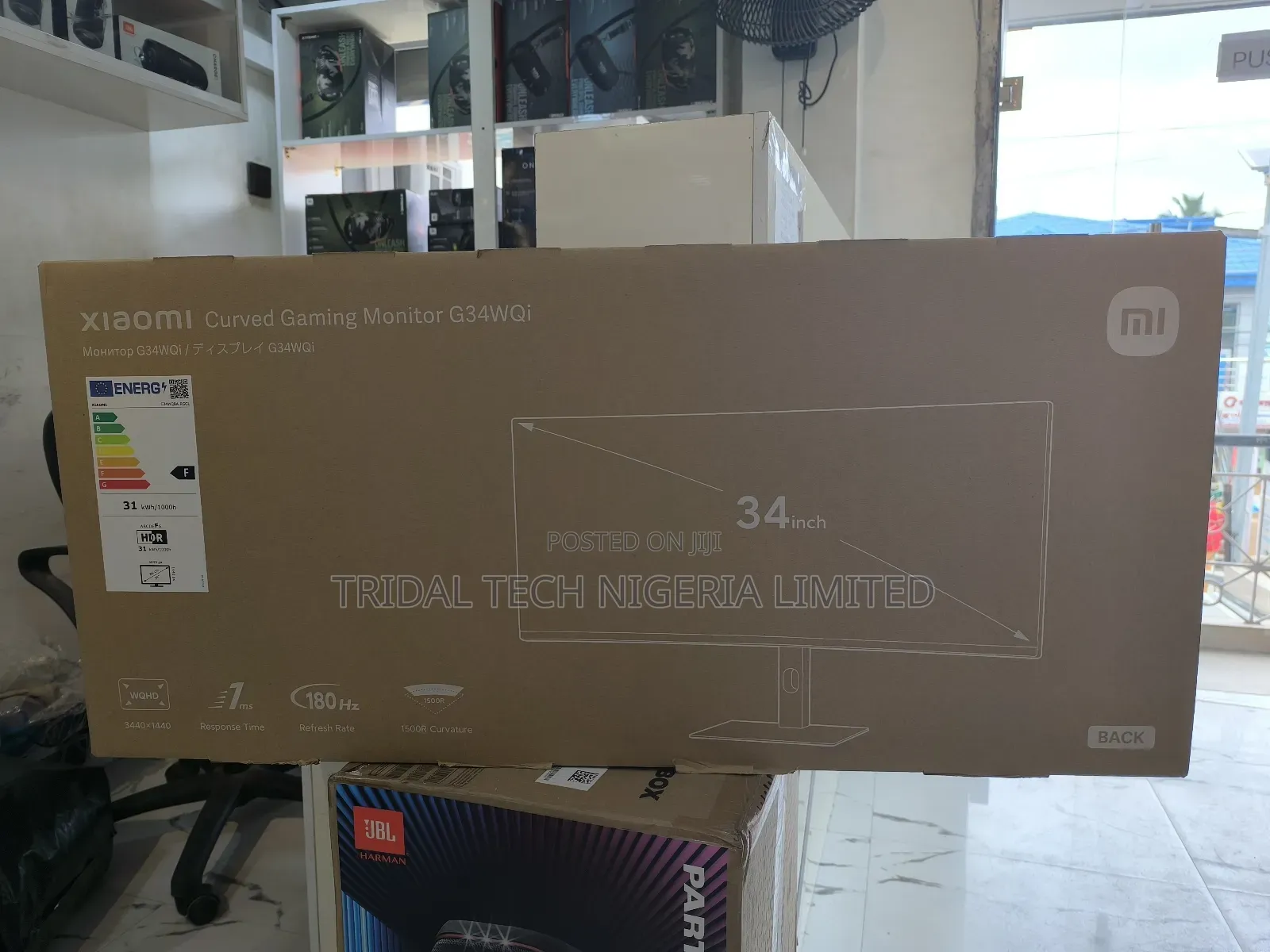 Xiaomi Mi 34" Ultrawide Quad Hd 144hamd Curved Gaming Monito