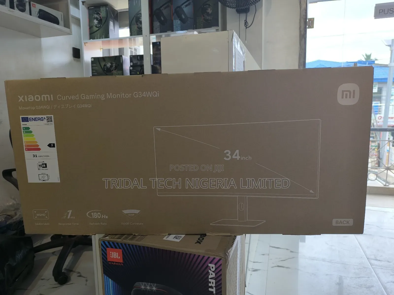 Xiaomi Mi 34" Ultrawide Quad Hd 144hamd Curved Gaming Monito
