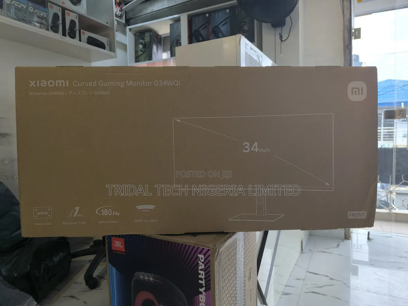 Xiaomi Mi 34" Ultrawide Quad Hd 144hamd Curved Gaming Monito