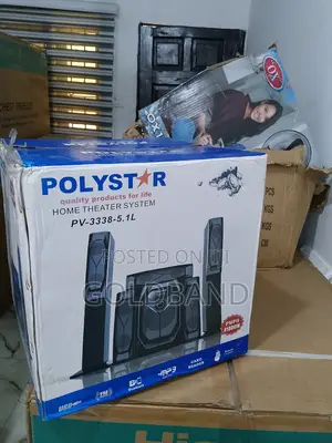 Best Produced Pv-3338-5.1l Polystar Sound Bar System