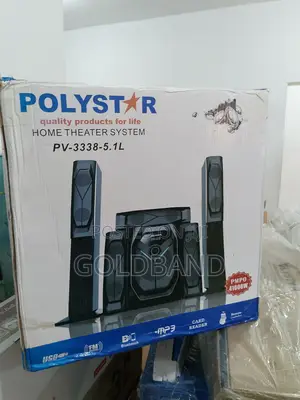 Best Produced Pv-3338-5.1l Polystar Sound Bar System