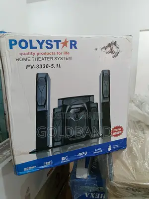 Extremely Srong Polystar Pv-3338-5.1l Sound Bar System