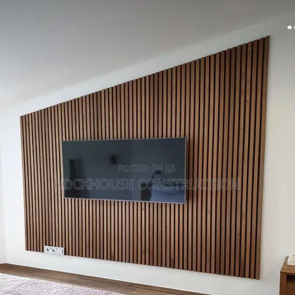 Flute Panel and Marble Sheet Wall Cladding