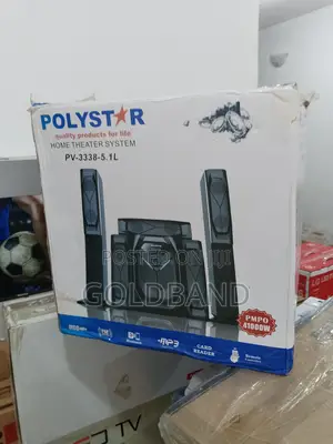 Best Advanced Polystar Sound Bar System"Pv-3338-5.1l"