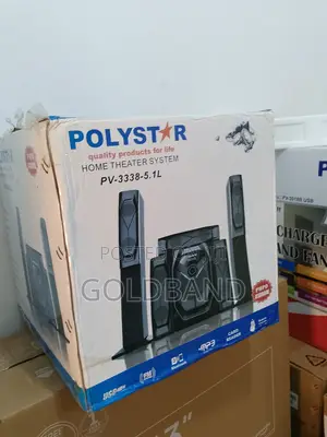 Durable Poly Star Pv-3338-5.1l Sound Bar System