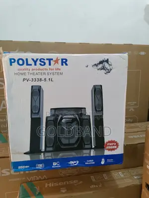 Durable Poly Star Pv-3338-5.1l Sound Bar System