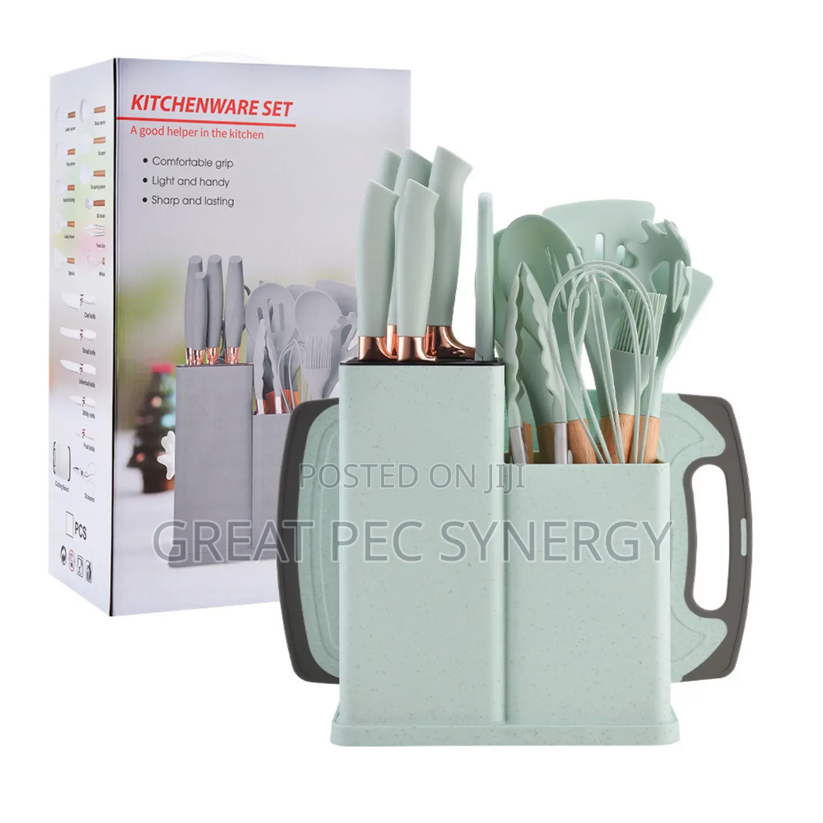 Kitchenware Set Silicone Spoon